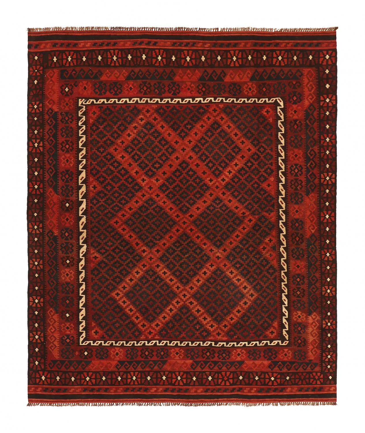 Orientální kilim koberec 261 x 222 cm