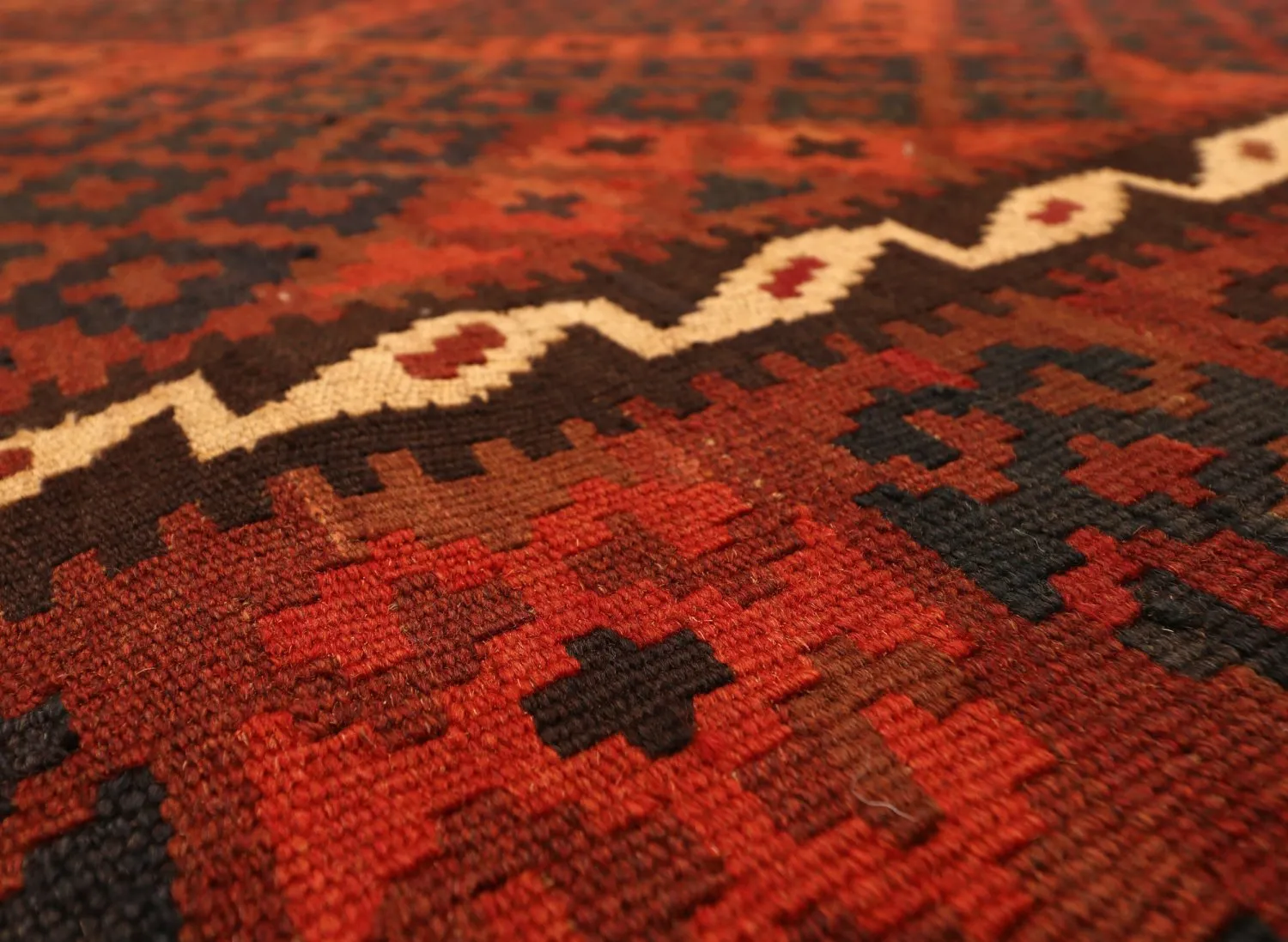 Orientální kilim koberec 261 x 222 cm
