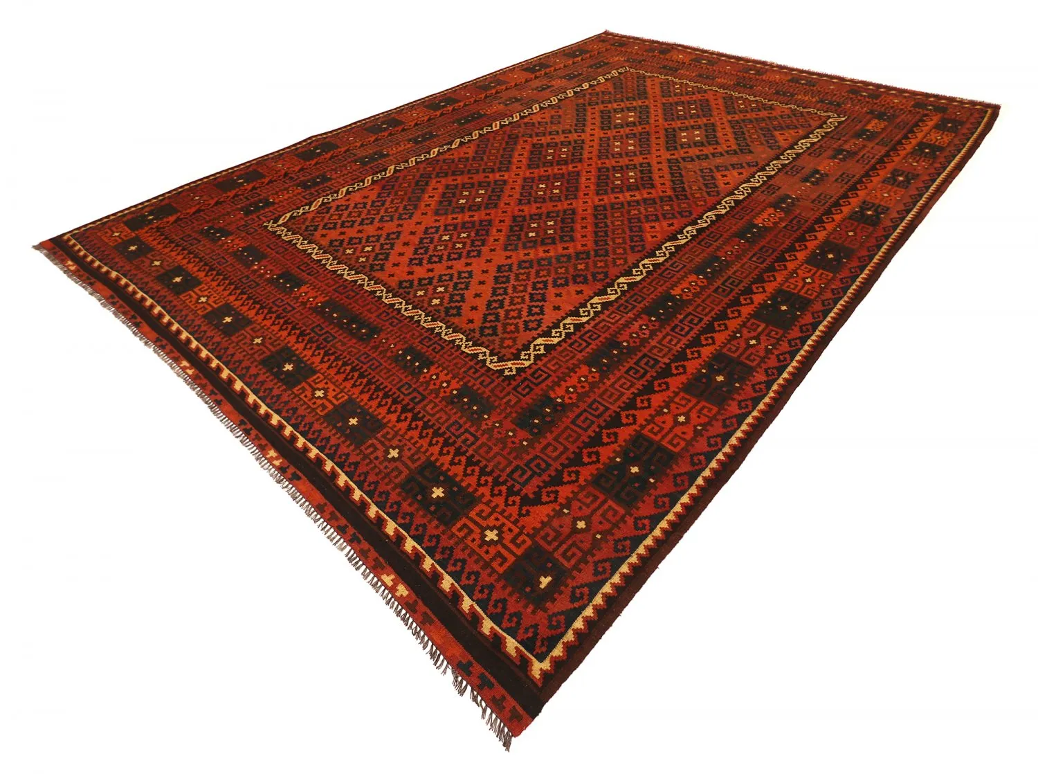 Orientální kilim koberec 416 x 301 cm