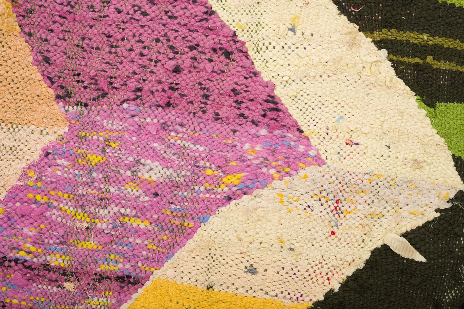 Marocký Berberský koberec Boucherouite 145 x 290 cm