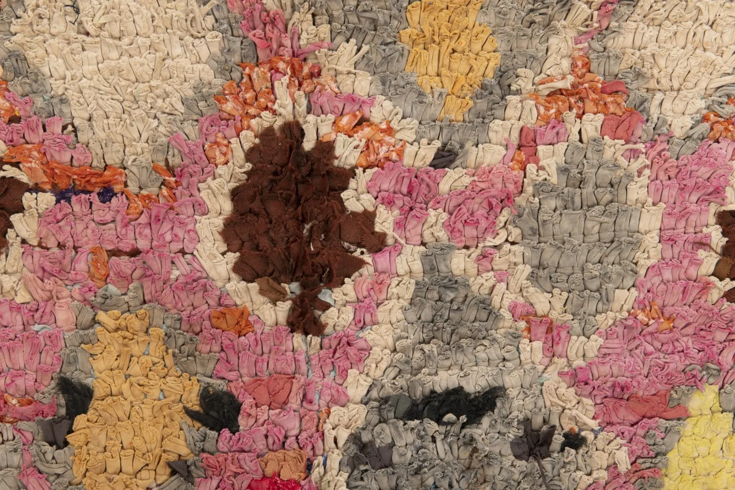 Marocký Berberský koberec Boucherouite 255 x 100 cm