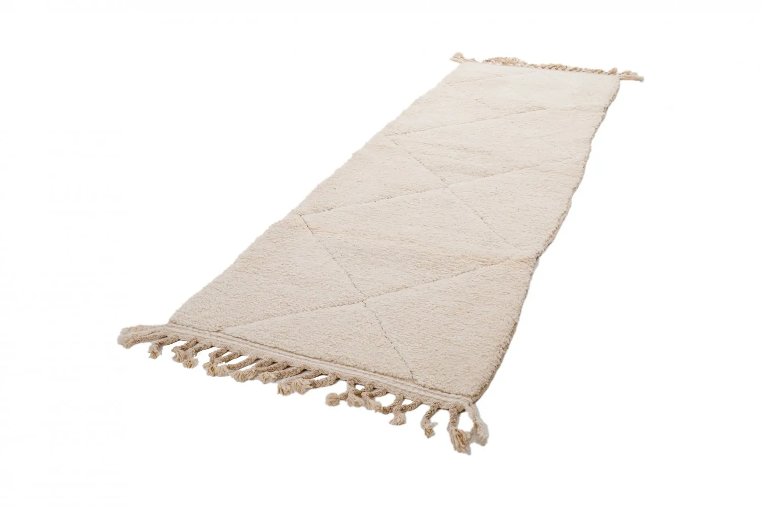 Kilim Marocký Berberský koberec Beni Ourain 295 x 90 cm