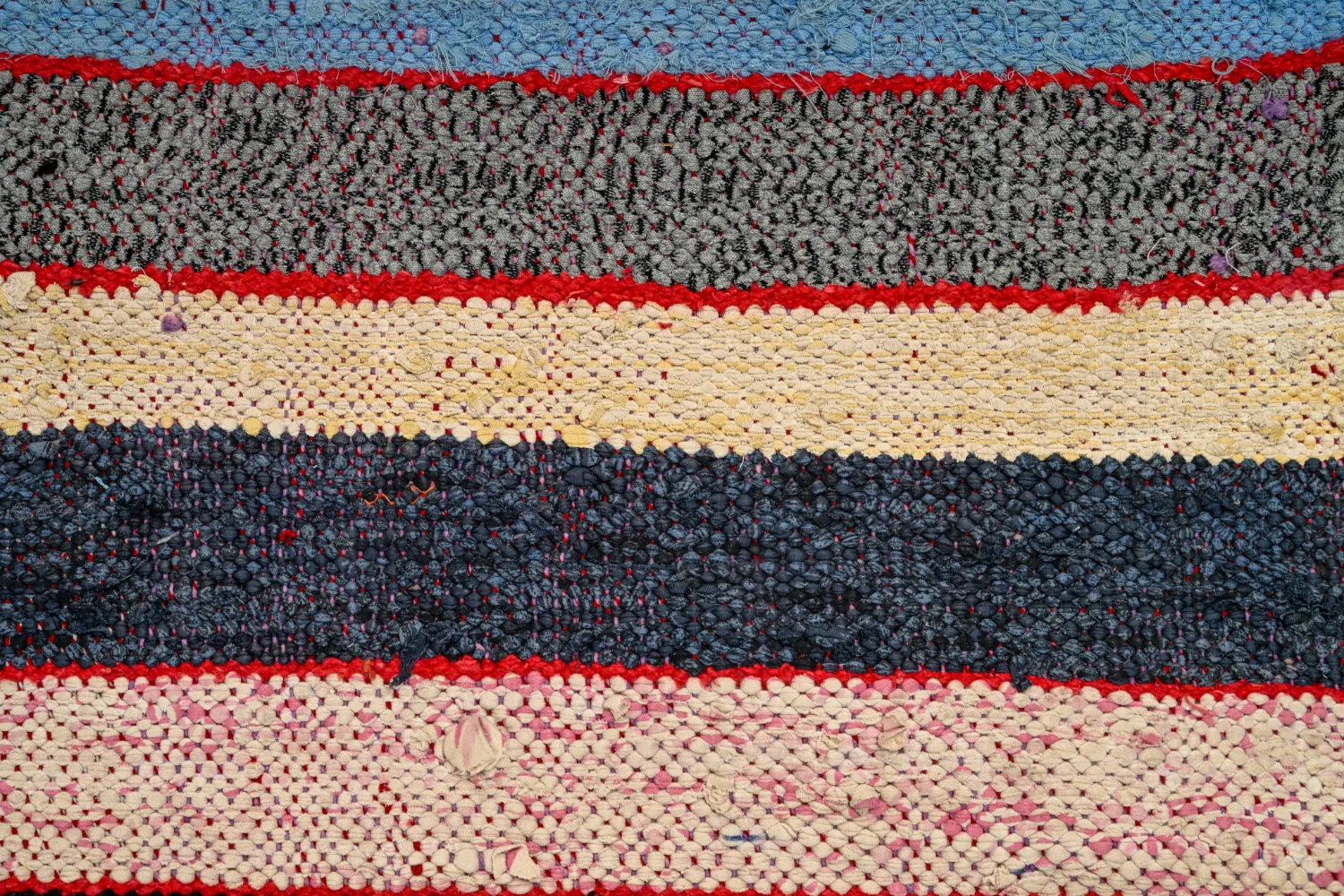 Marocký Berberský koberec Boucherouite 145 x 250 cm