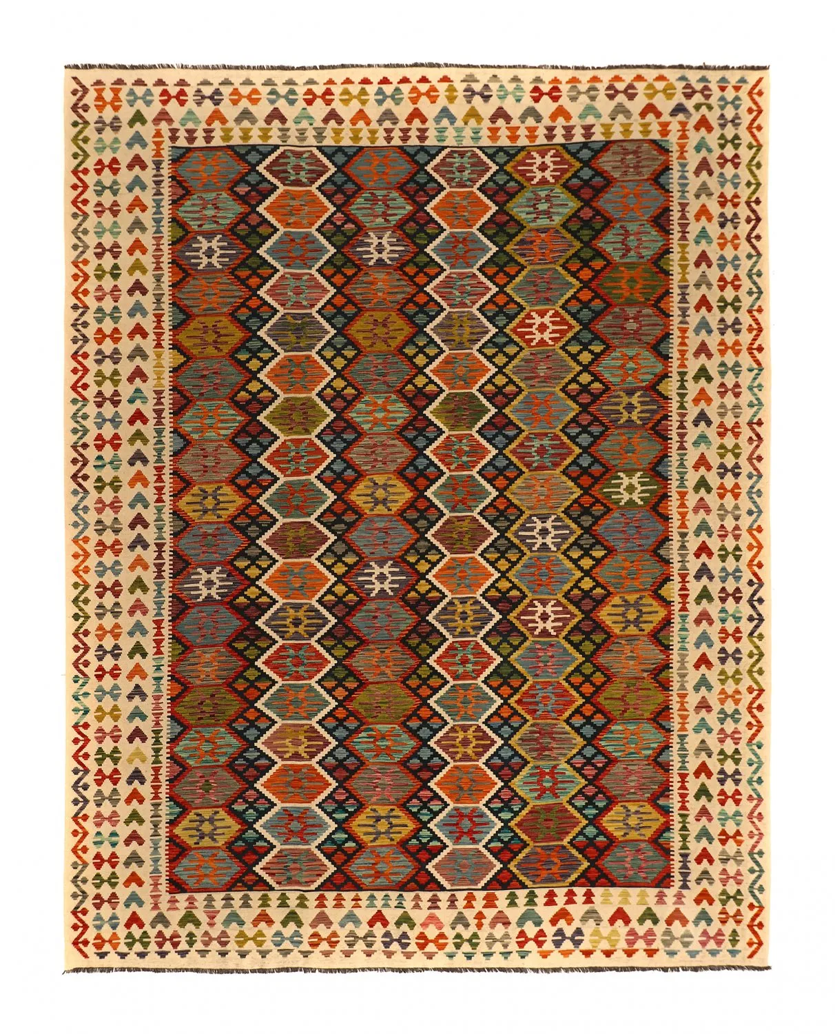 Orientální kilim koberec 383 x 300 cm