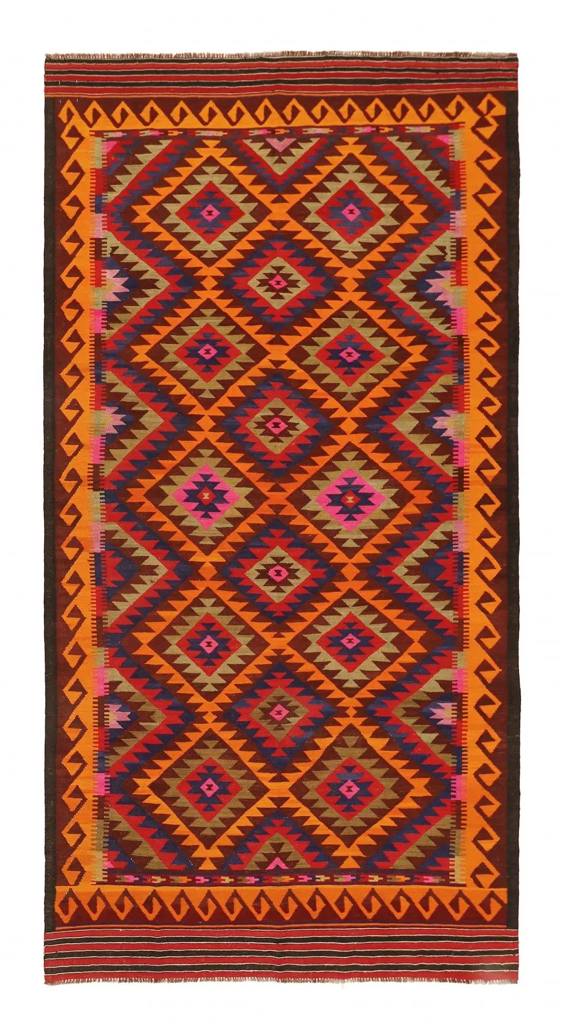 Orientální kilim koberec 349 x 175 cm