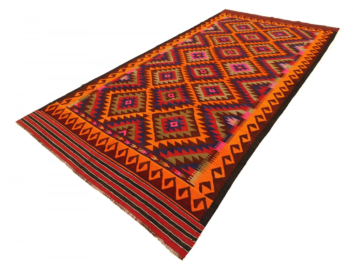 Orientální kilim koberec 349 x 175 cm