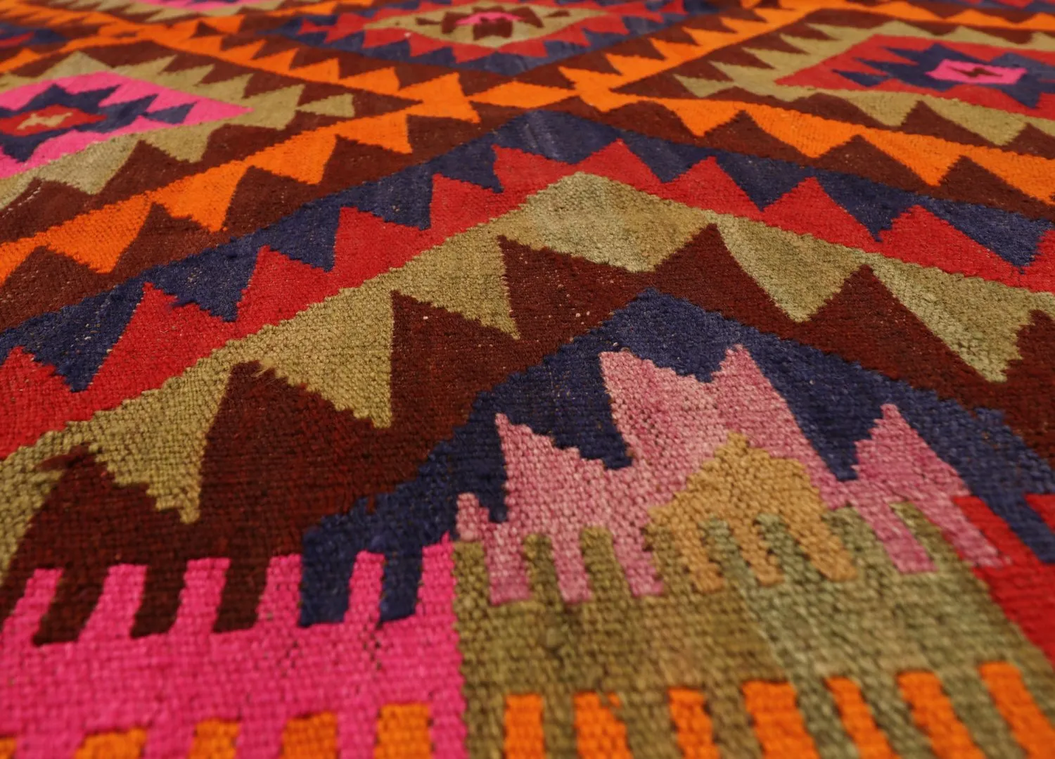 Orientální kilim koberec 349 x 175 cm