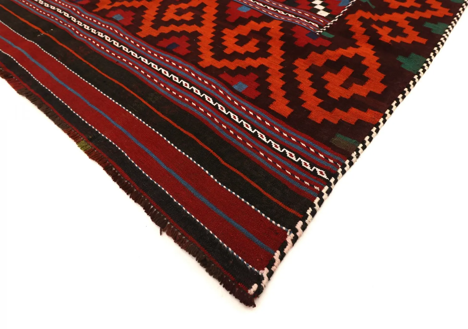 Orientální kilim koberec 377 x 179 cm