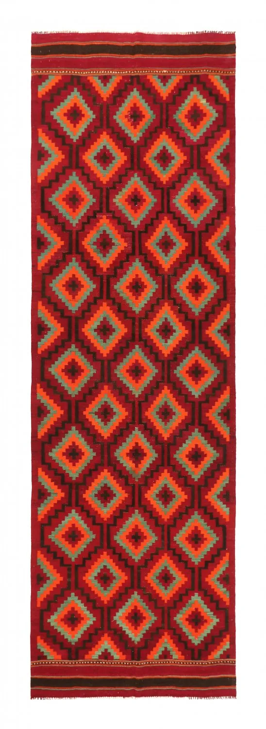 Orientální kilim koberec 497 x 153 cm