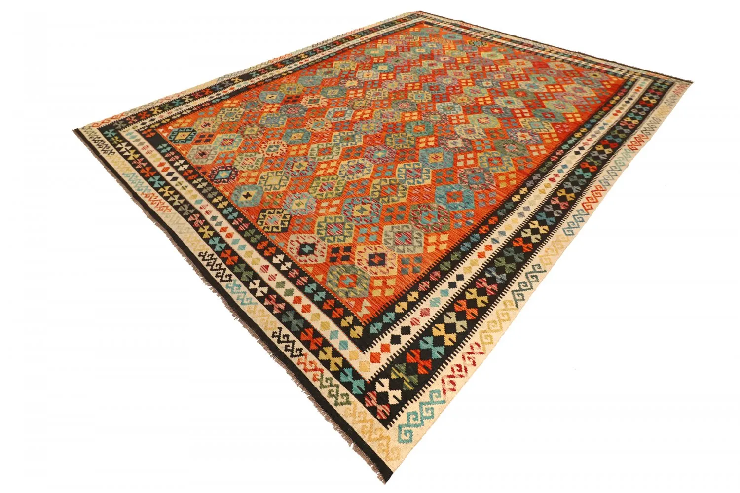 Orientální kilim koberec 384 x 301 cm