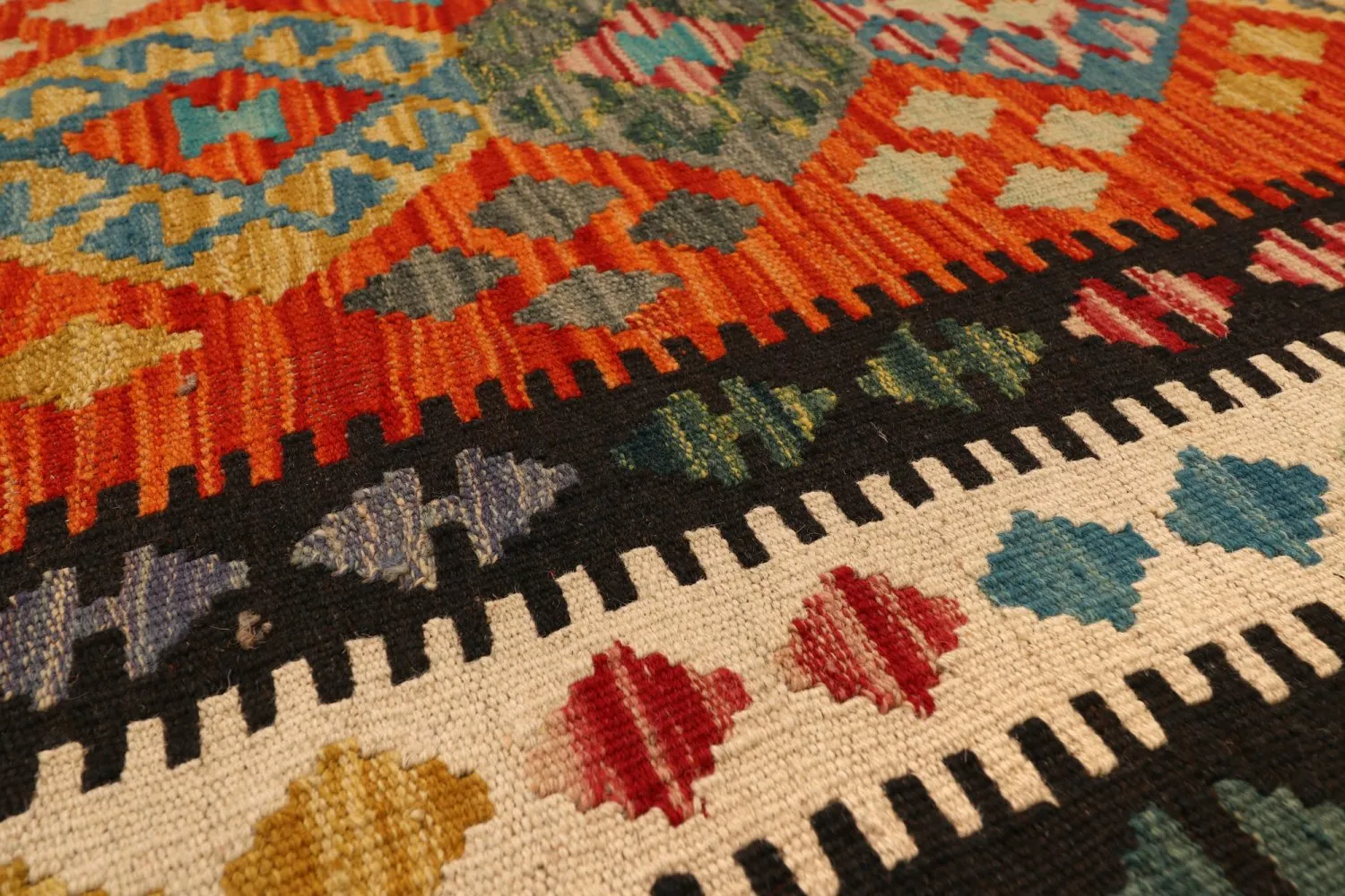 Orientální kilim koberec 384 x 301 cm