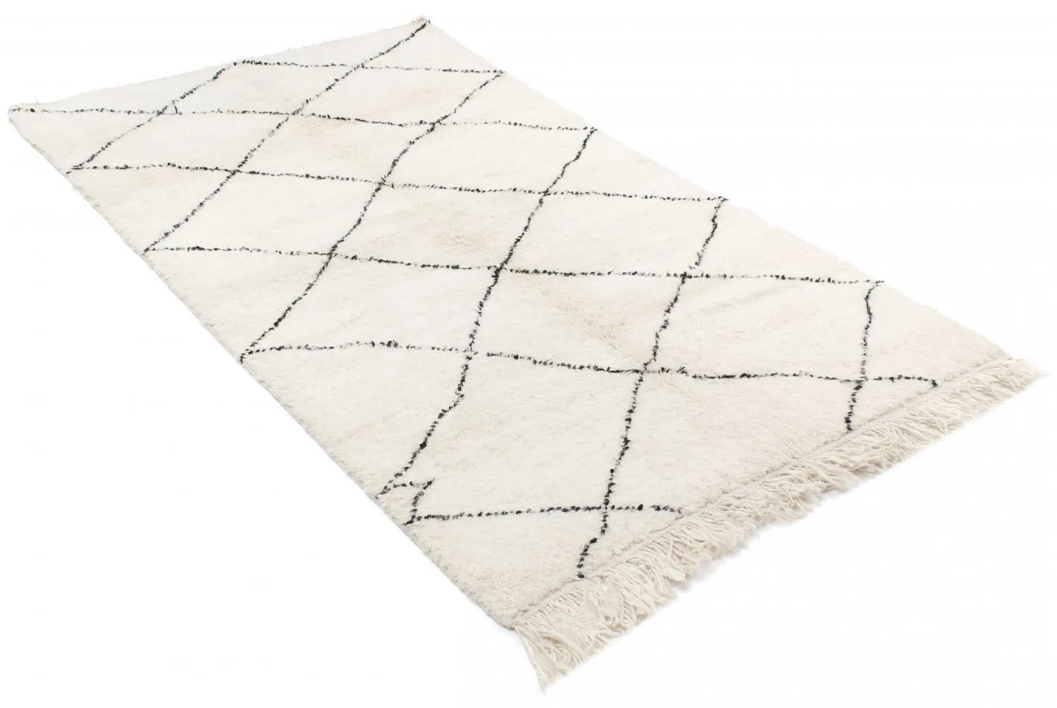 Kilim Marocký Berberský koberec Beni Ourain 260 x 150 cm