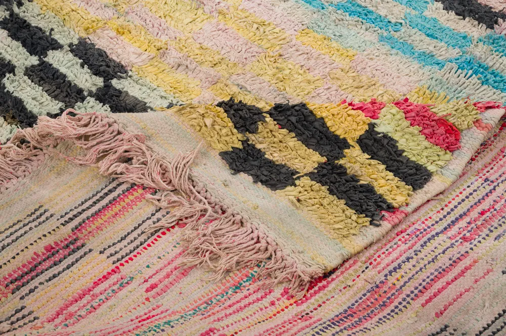 Marocký Berberský koberec Boucherouite 320 x 160 cm