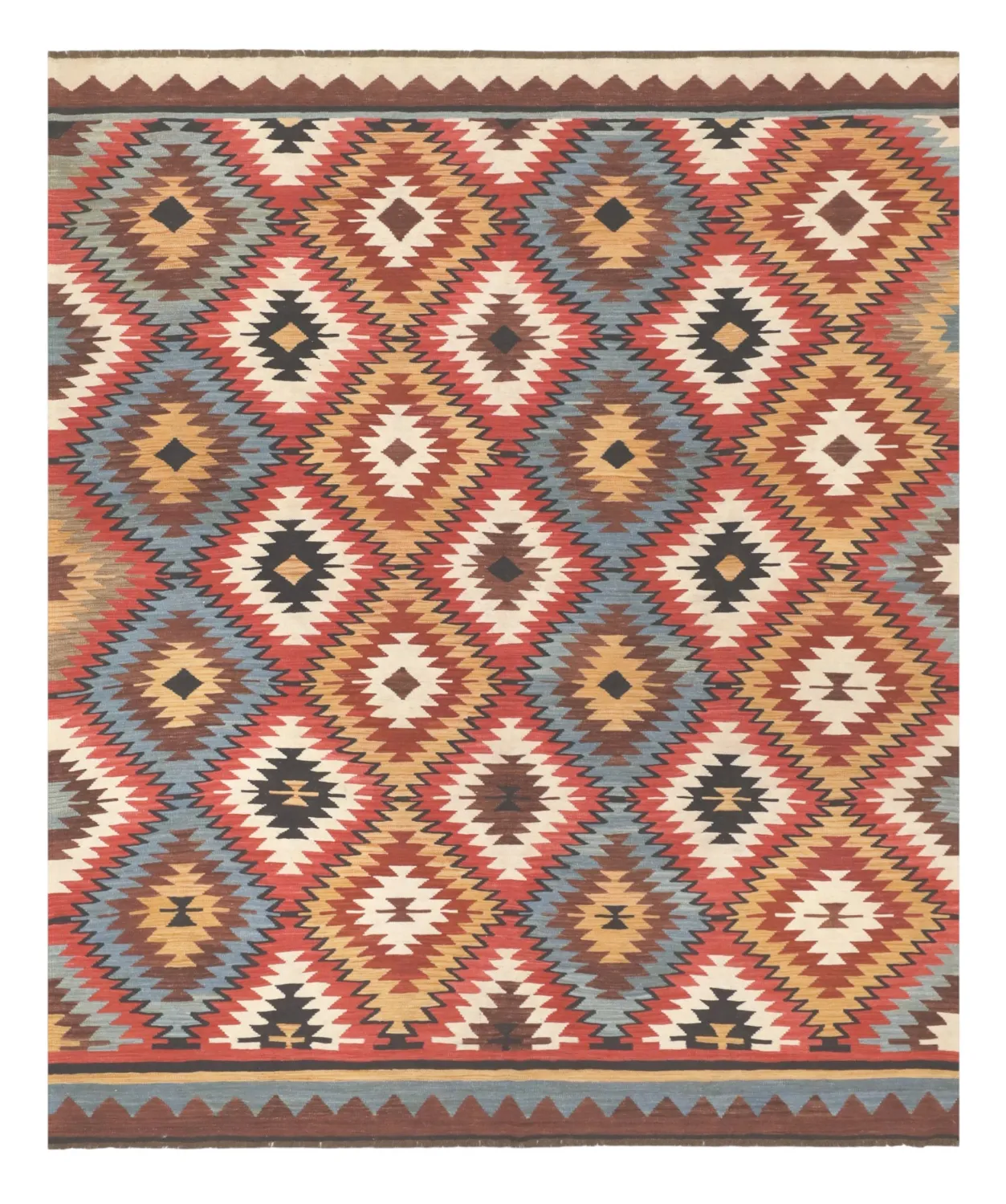 Orientální Koberec - Hazara Kelim Hand Woven - 247 x 288 cm