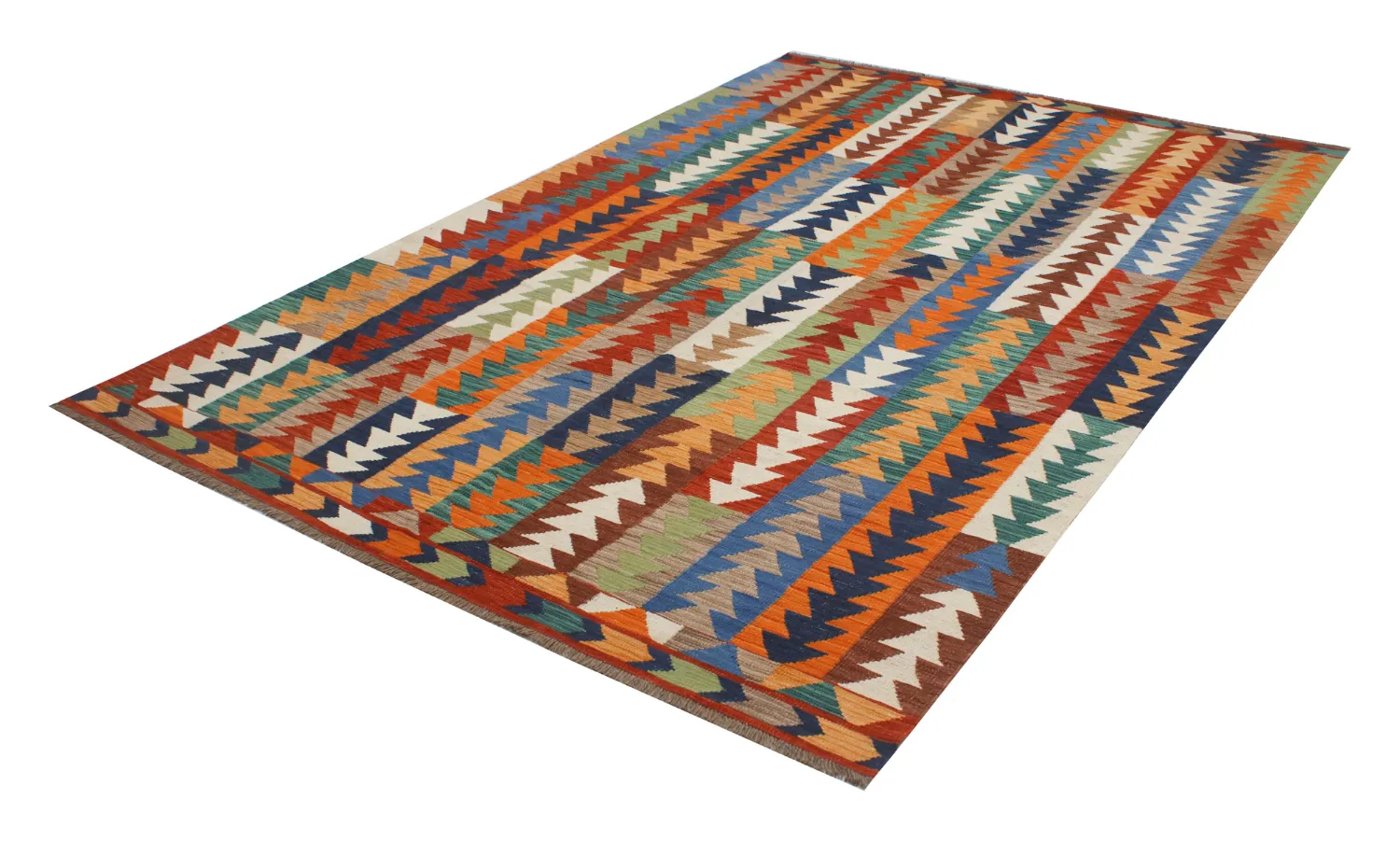 Orientální Koberec - Hazara Kelim Hand Woven - 194 x 299 cm