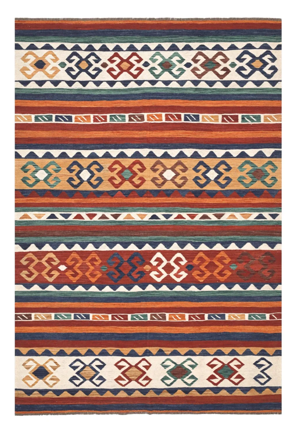 Orientální Koberec - Hazara Kelim Hand Woven - 205 x 287 cm