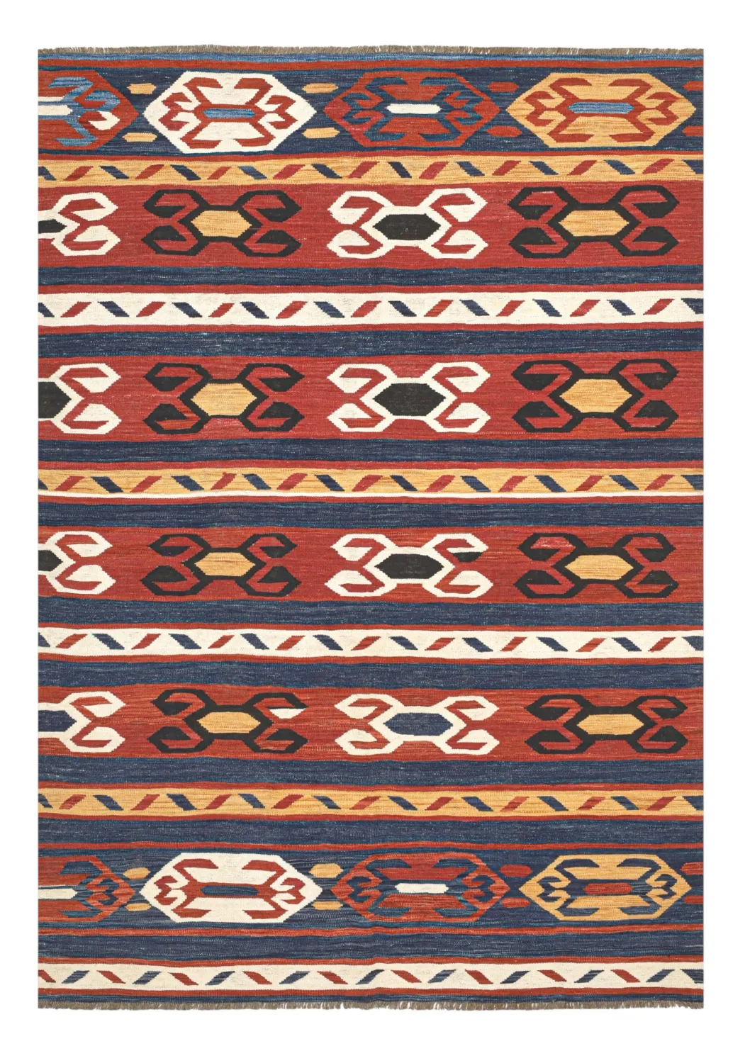 Orientální Koberec - Hazara Kelim Hand Woven - 198 x 289 cm