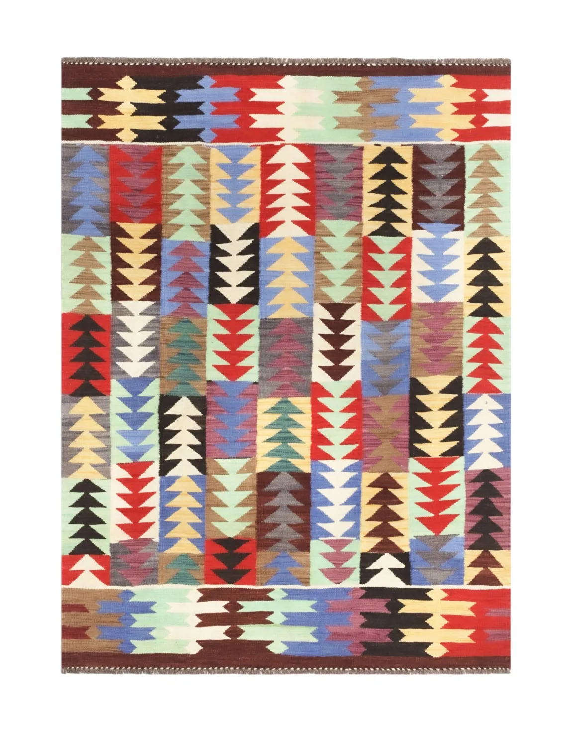 Orientální Koberec - Hazara Kelim Hand Woven - 154 x 201 cm