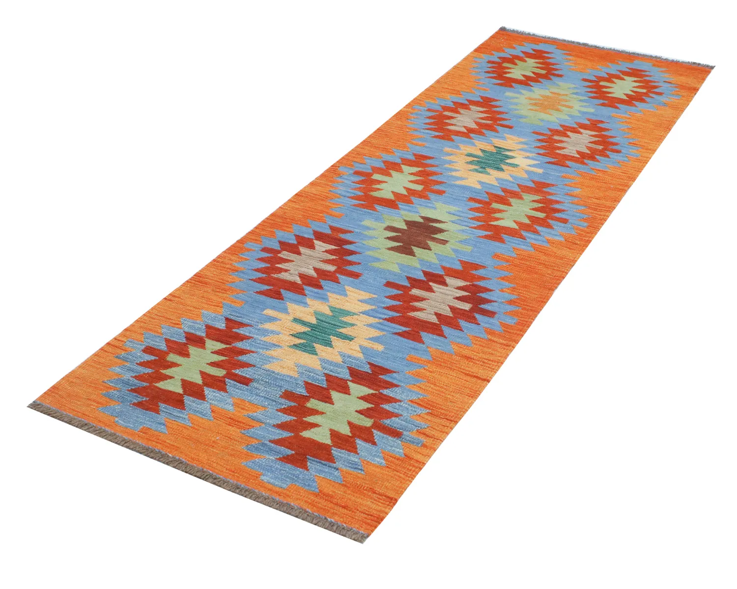Orientální Koberec - Hazara Kelim Hand Woven - 81 x 241 cm