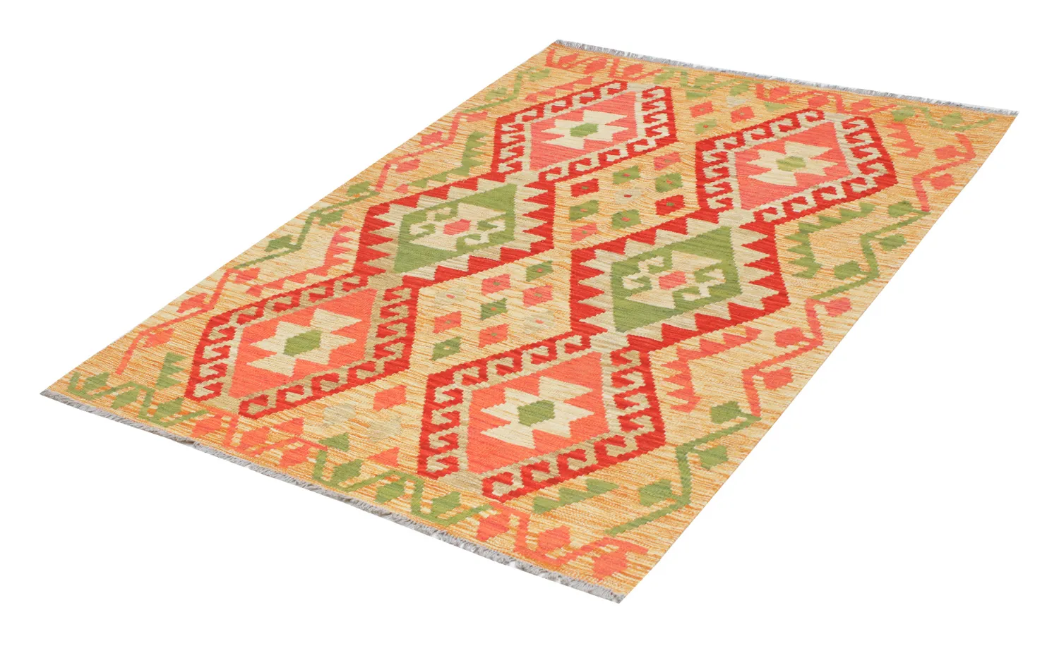 Orientální Koberec - Vegi Kelim Hand Woven - 129 x 177 cm