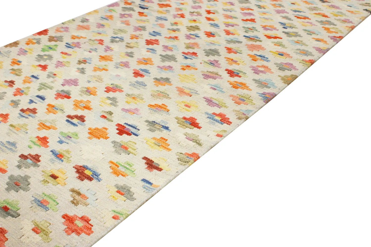 Orientální Koberec - Vegi Kelim Hand Woven - 77 x 197 cm