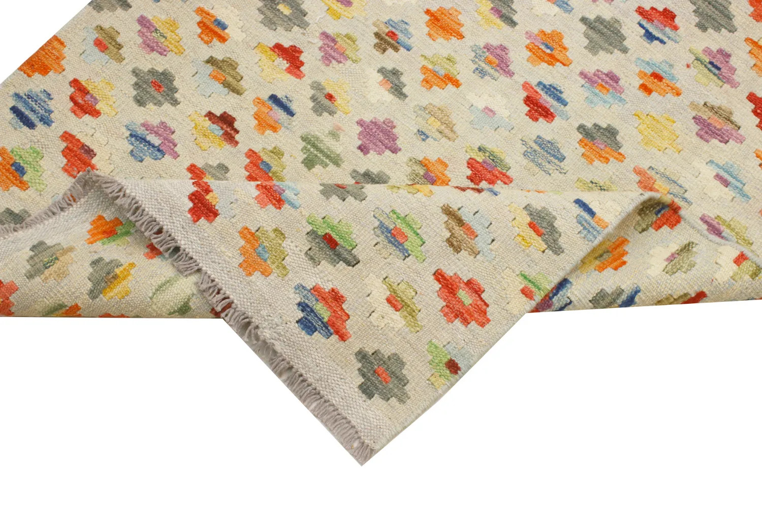 Orientální Koberec - Vegi Kelim Hand Woven - 77 x 197 cm