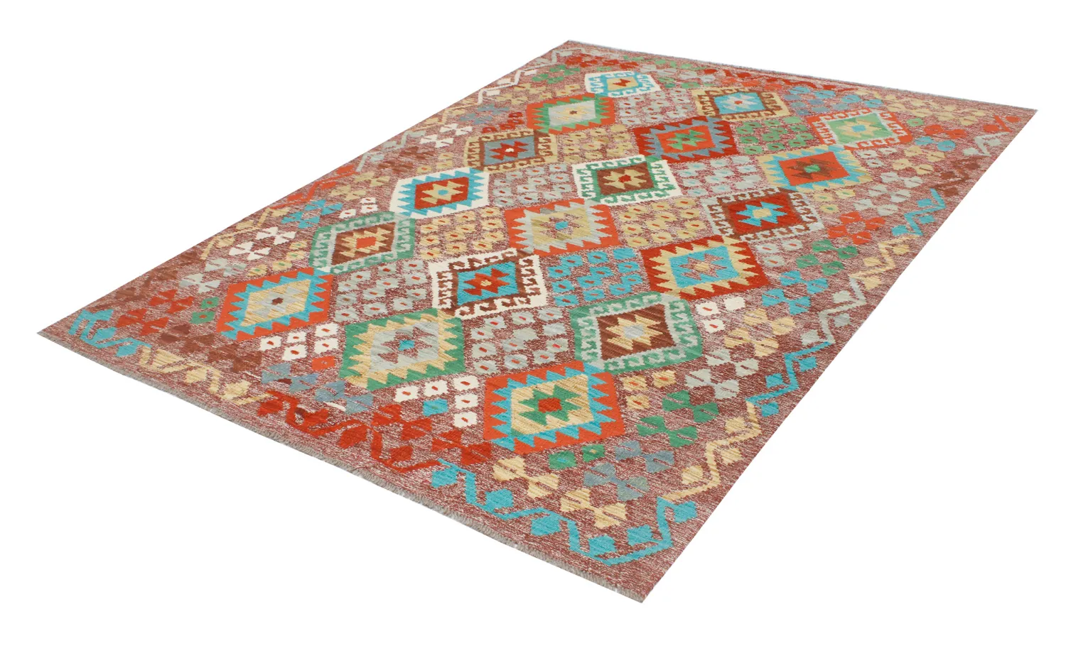 Orientální Koberec - Vegi Kelim Hand Woven - 174 x 241 cm