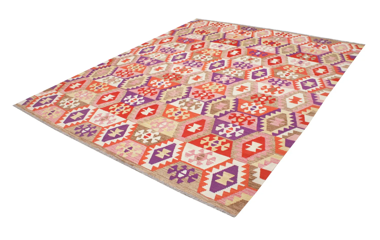 Orientální Koberec - Vegi Kelim Hand Woven - 251 x 300 cm