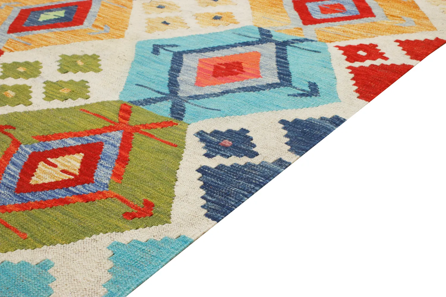 Orientální Koberec - Vegi Kelim Hand Woven - 114 x 172 cm