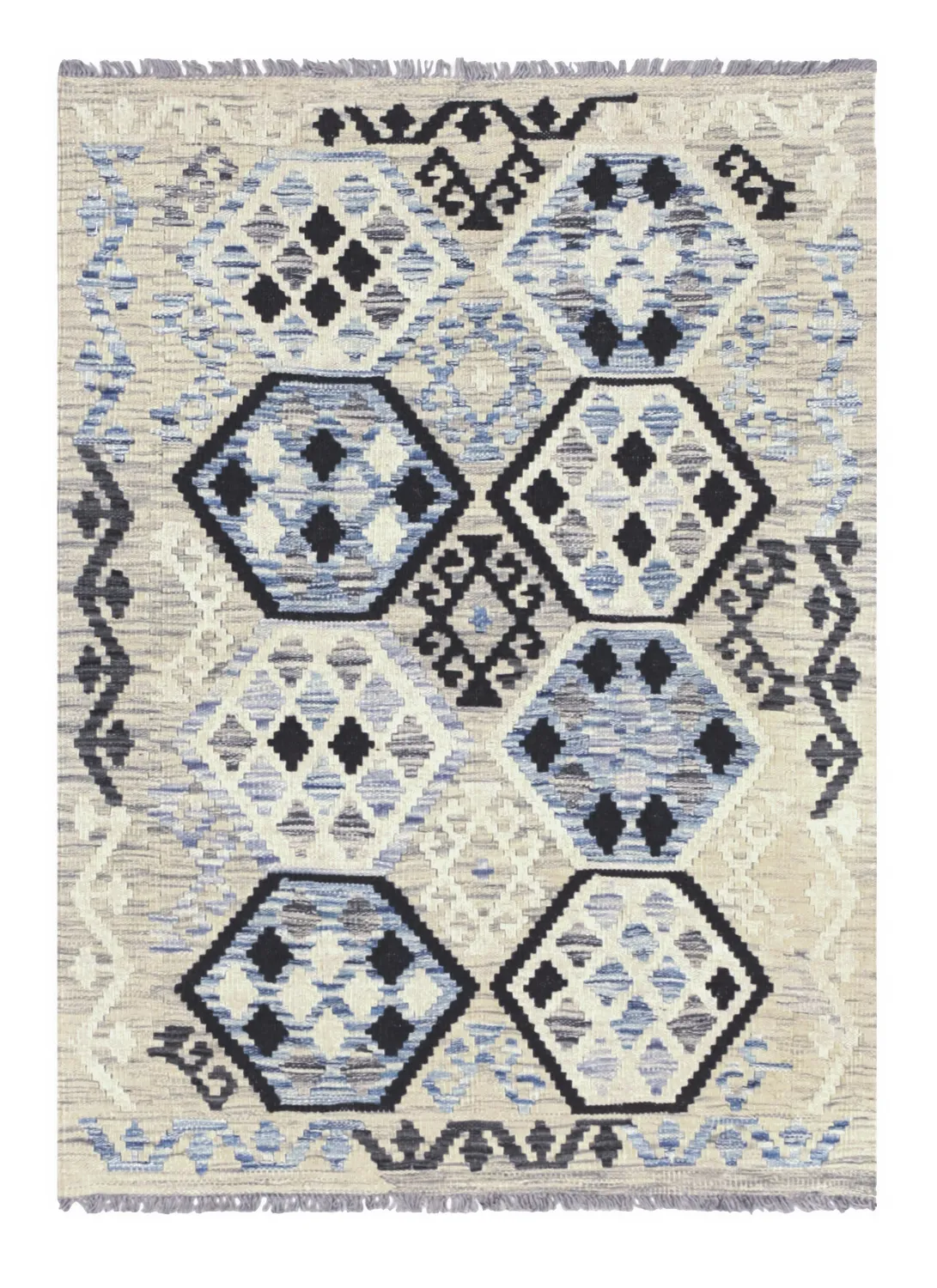 Orientální Koberec - Vegi Kelim Hand Woven - 83 x 117 cm