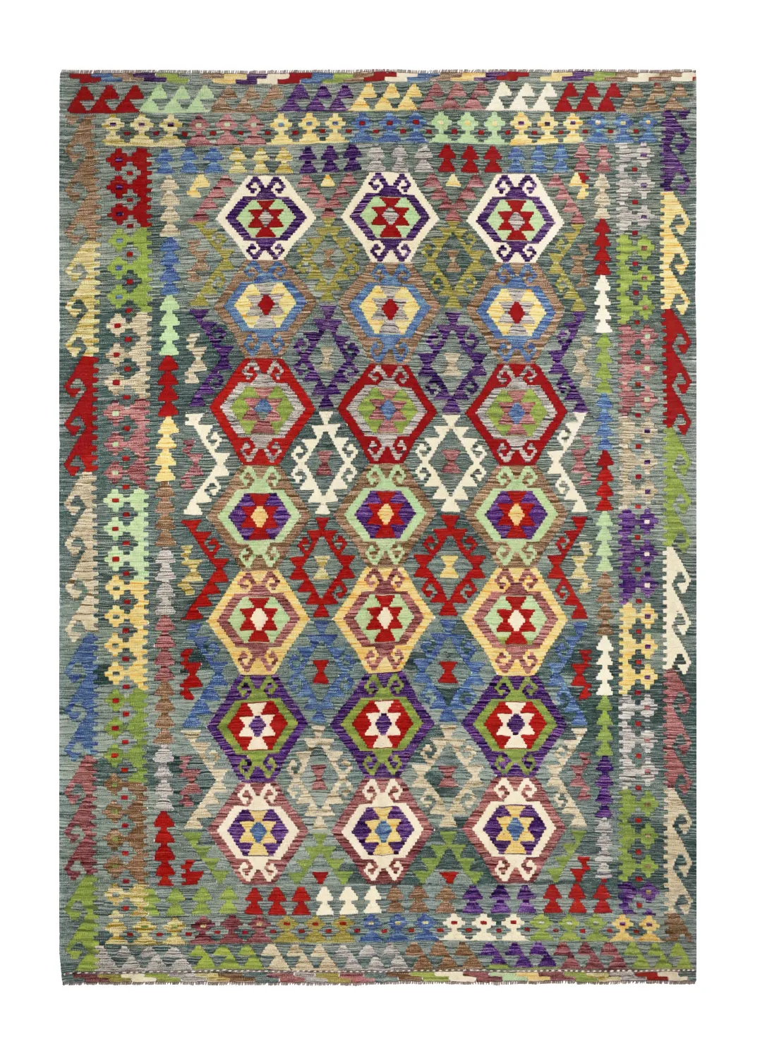 Orientální Koberec - Vegi Kelim Hand Woven - 199 x 290 cm