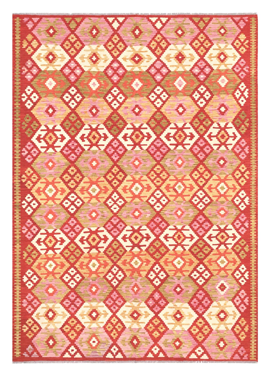Orientální Koberec - Vegi Kelim Hand Woven - 207 x 294 cm