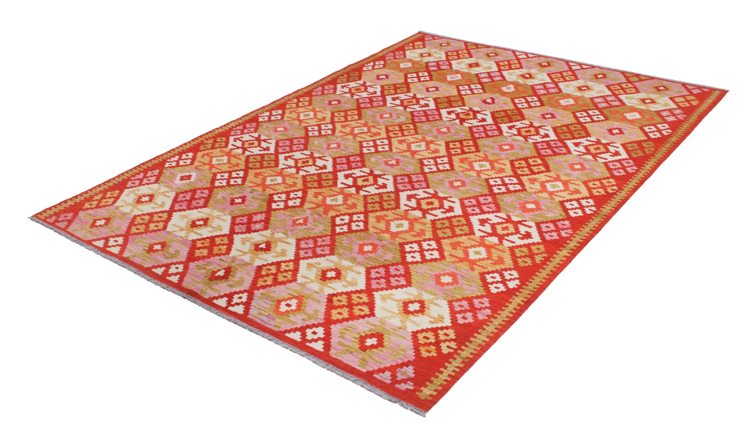 Orientální Koberec - Vegi Kelim Hand Woven - 207 x 294 cm
