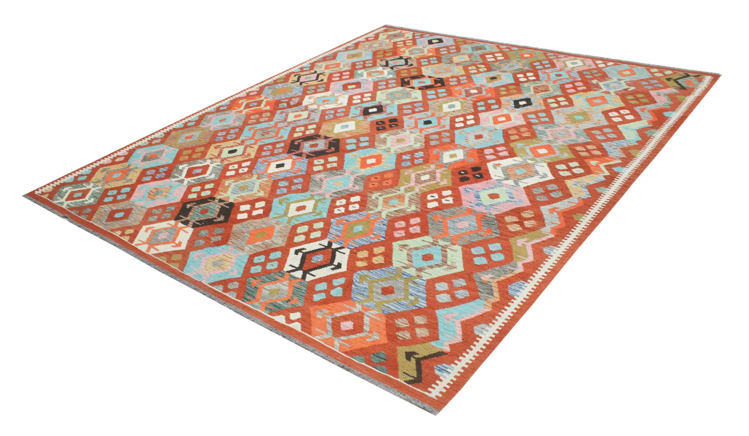 Orientální Koberec - Vegi Kelim Hand Woven - 253 x 295 cm