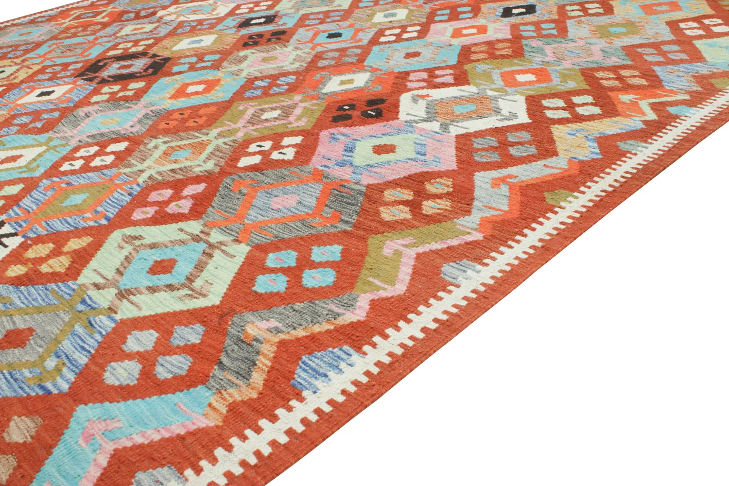 Orientální Koberec - Vegi Kelim Hand Woven - 253 x 295 cm