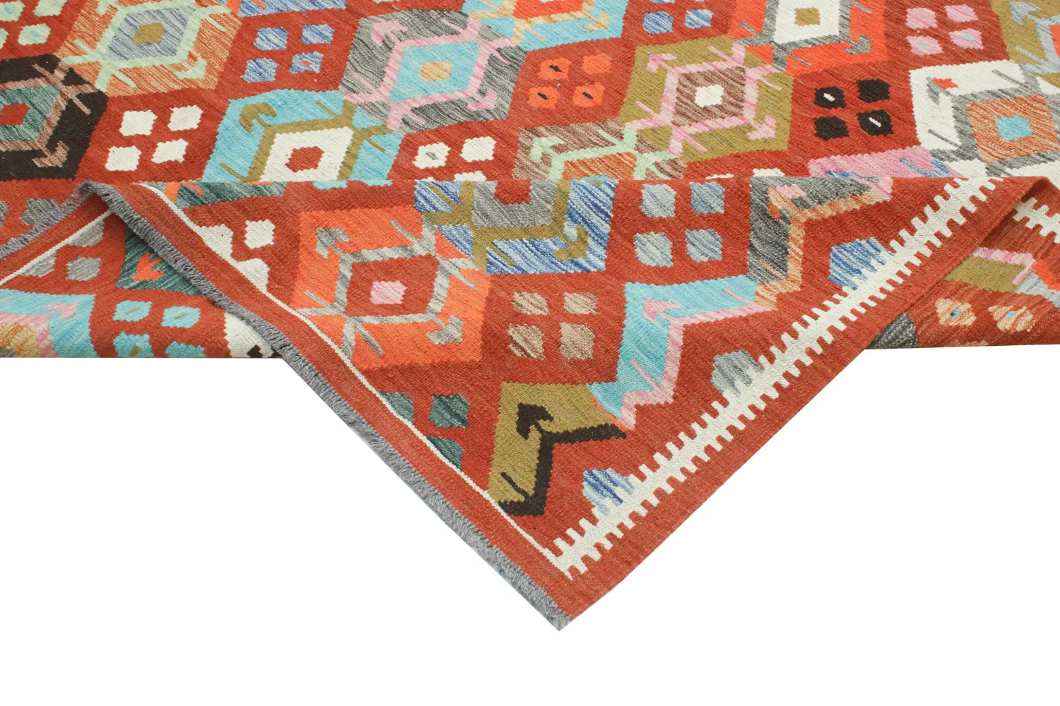 Orientální Koberec - Vegi Kelim Hand Woven - 253 x 295 cm