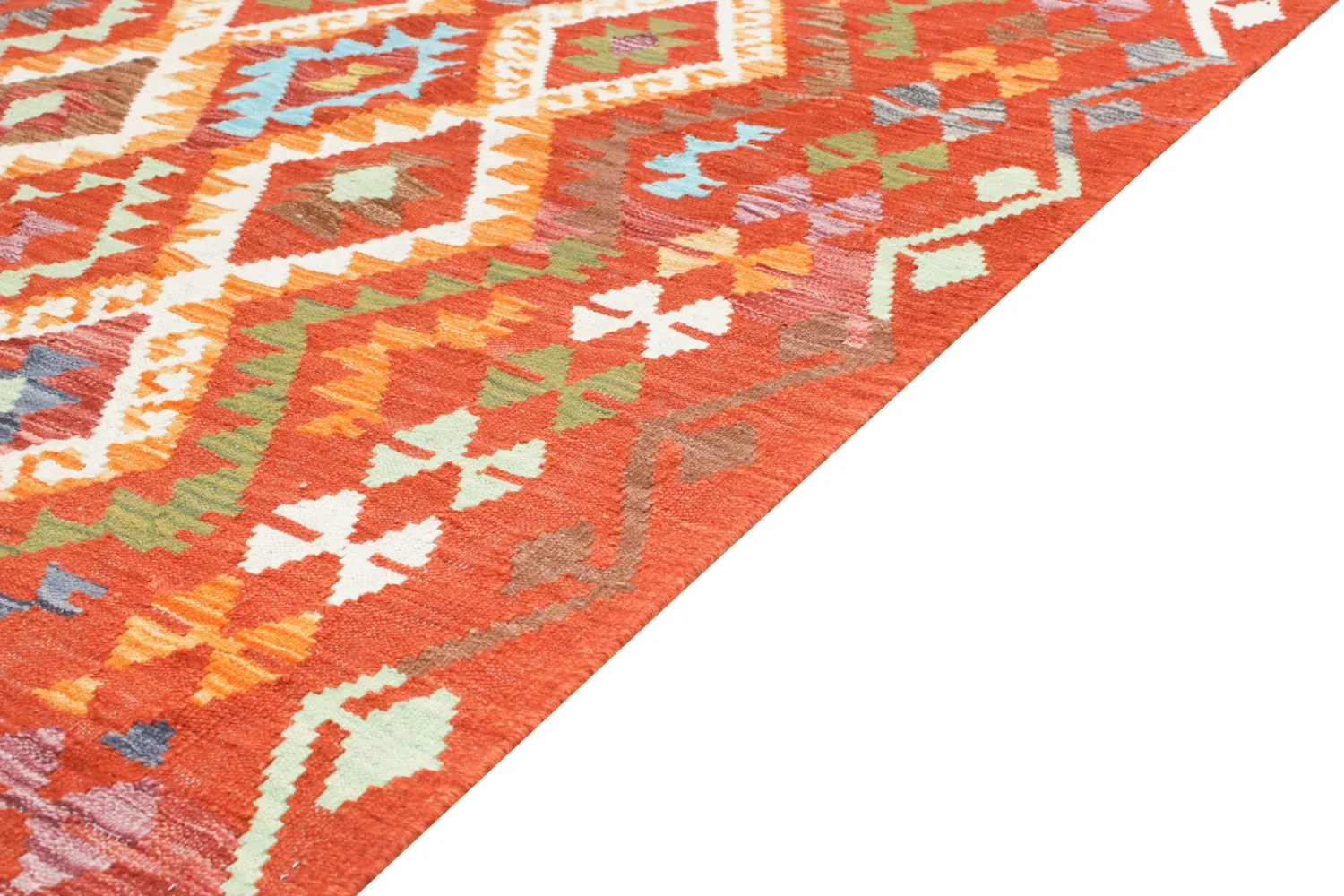 Orientální Koberec - Vegi Kelim Hand Woven - 130 x 176 cm