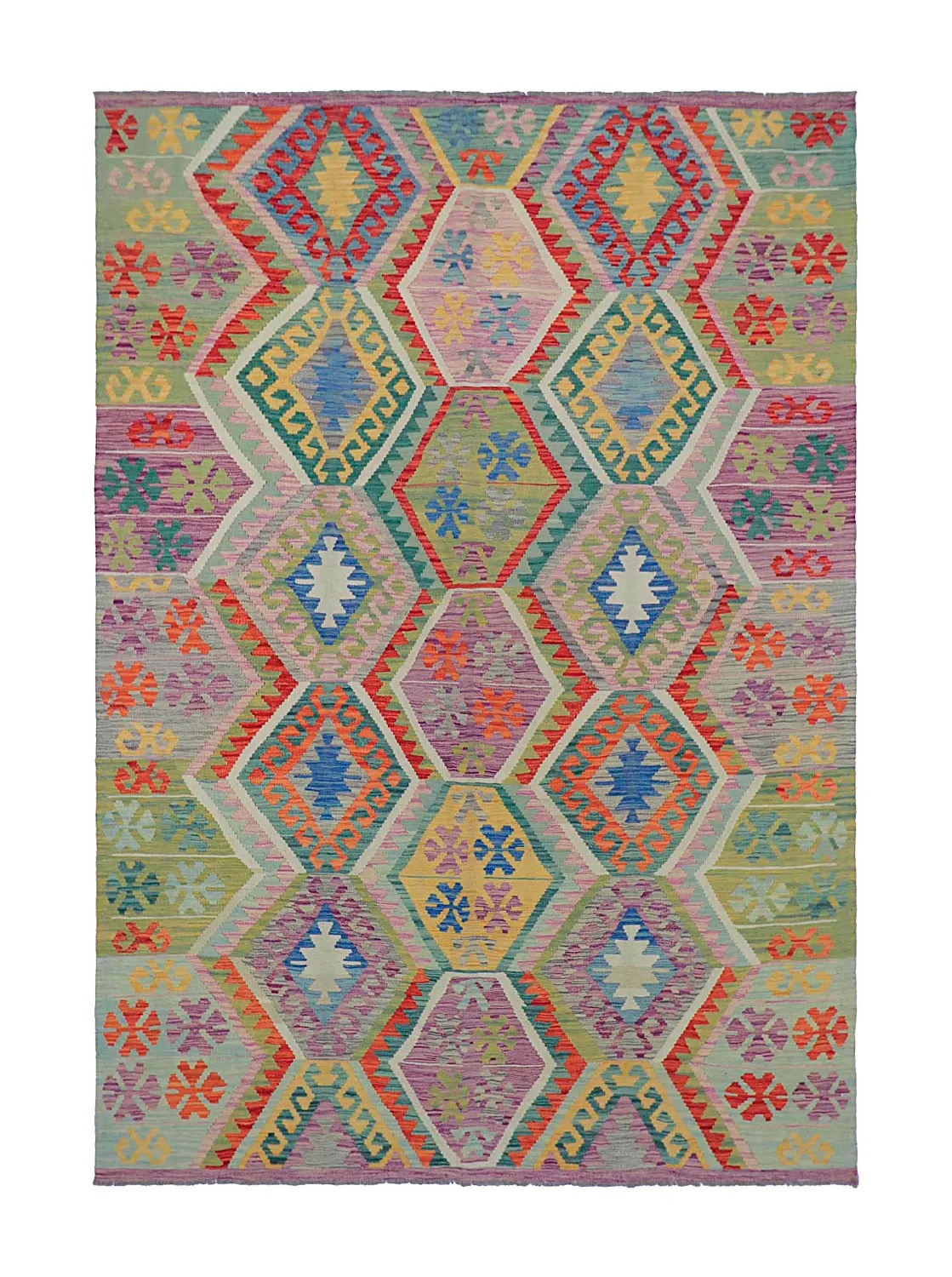 Orientální Koberec - Vegi Kelim Hand Woven - 200 x 293 cm