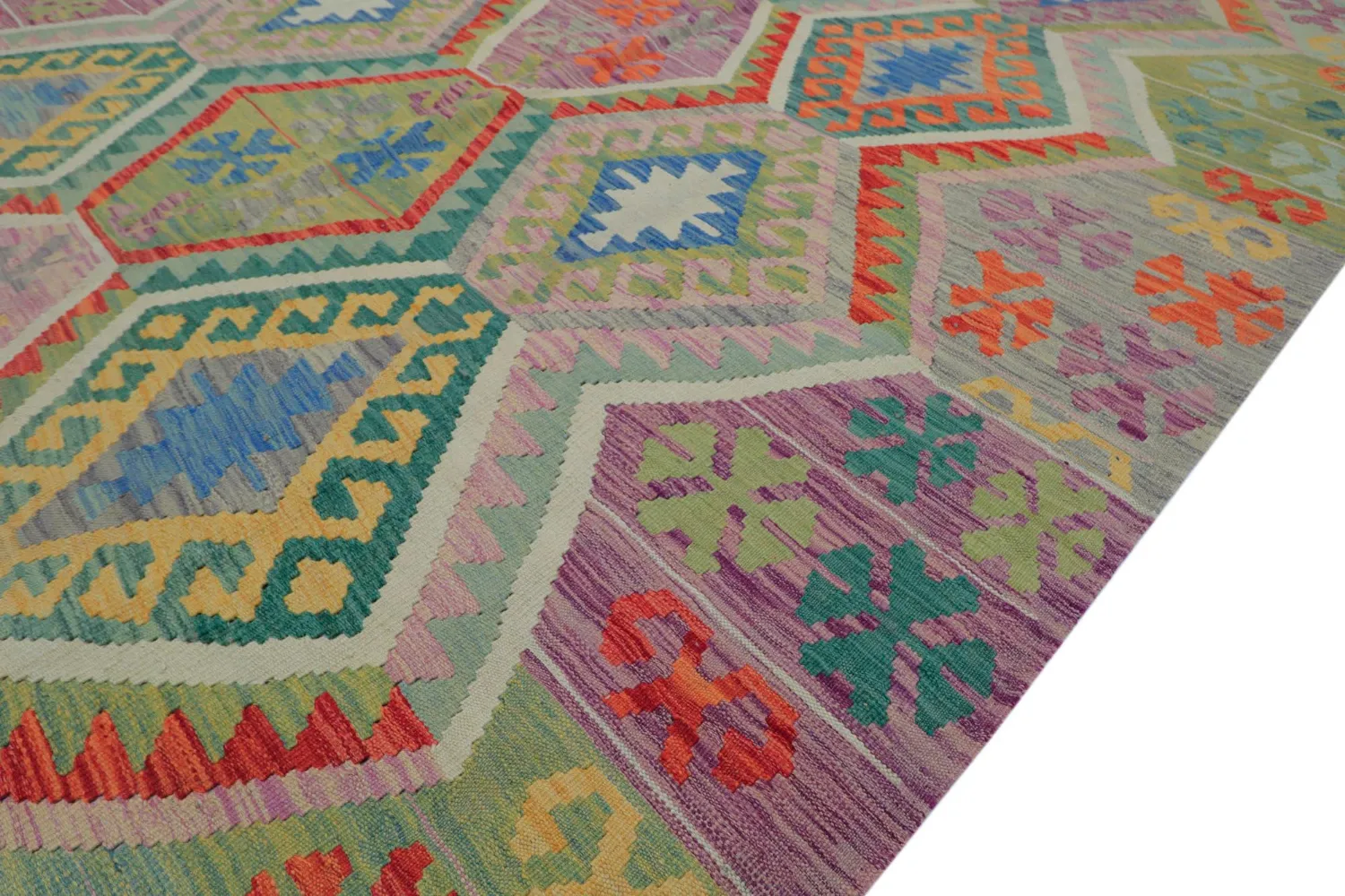 Orientální Koberec - Vegi Kelim Hand Woven - 200 x 293 cm