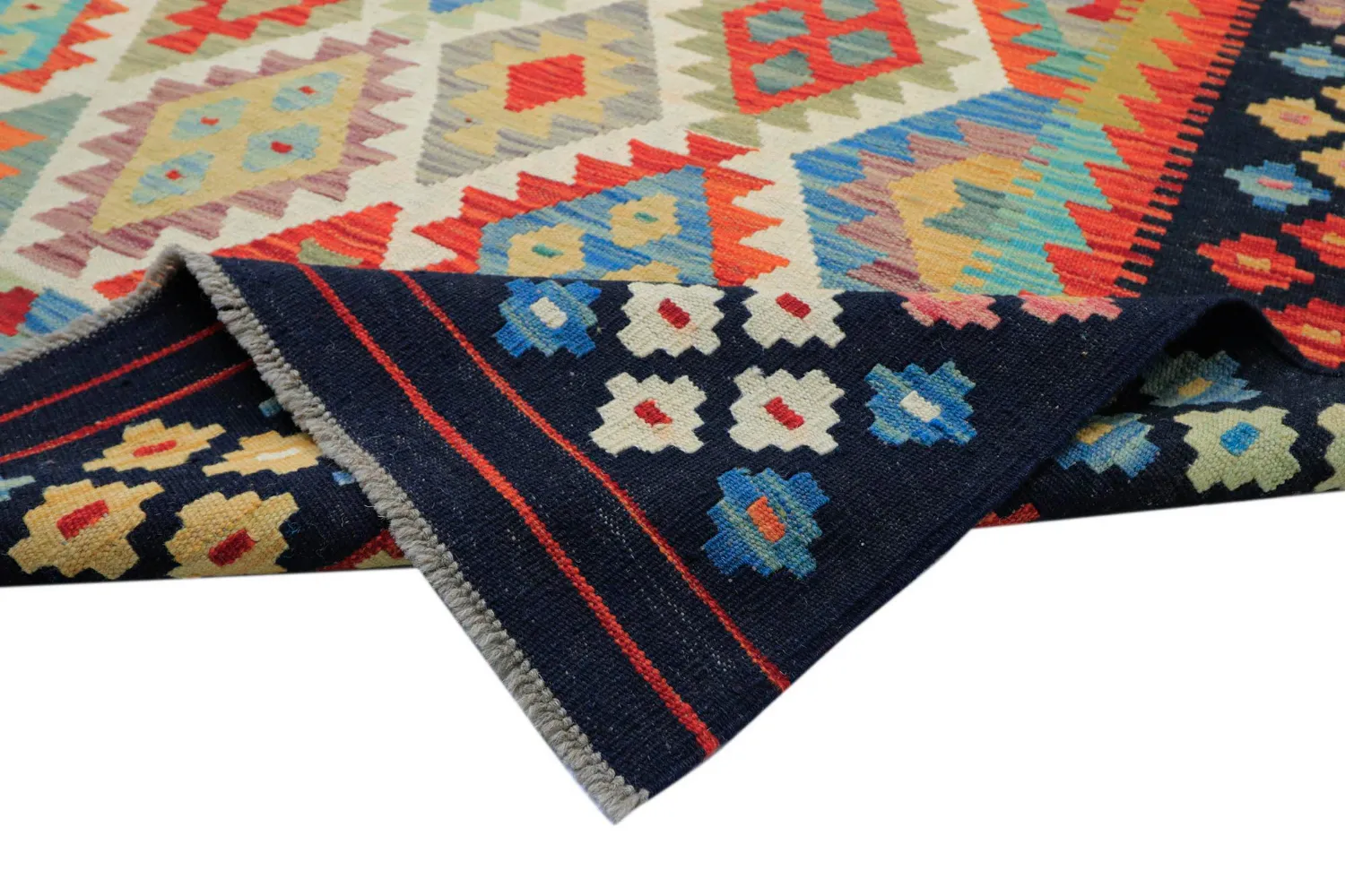 Orientální Koberec - Vegi Kelim Hand Woven - 303 x 393 cm