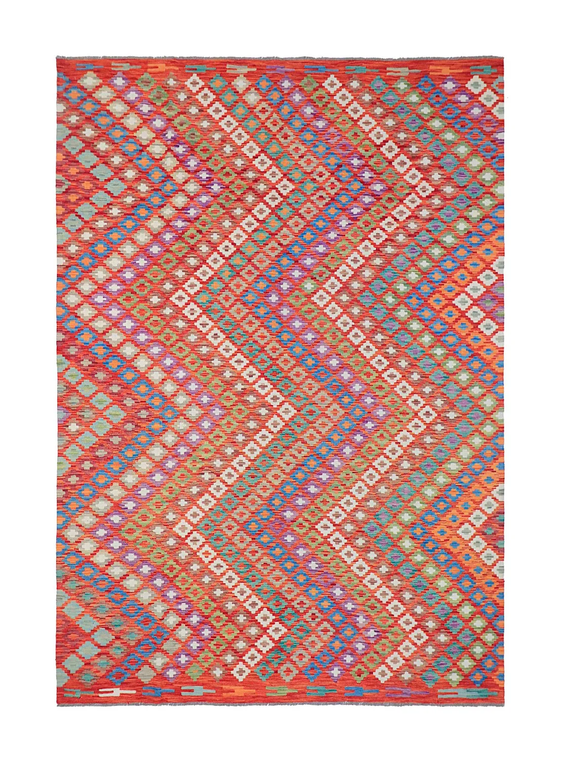 Orientální Koberec - Vegi Kelim Hand Woven - 207 x 301 cm