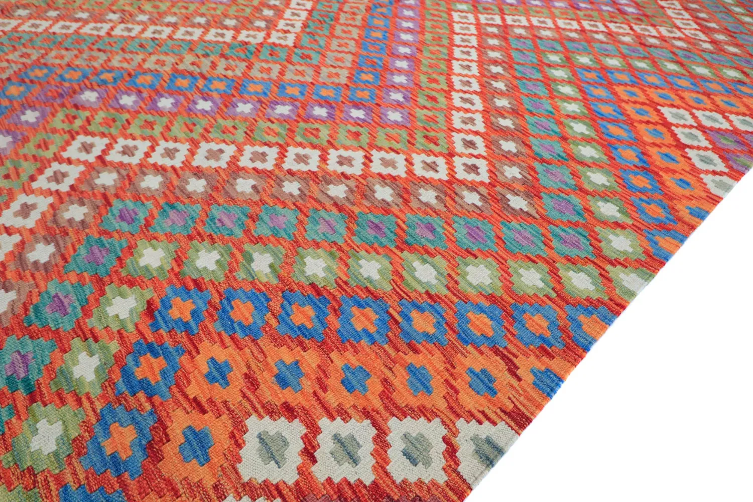 Orientální Koberec - Vegi Kelim Hand Woven - 207 x 301 cm