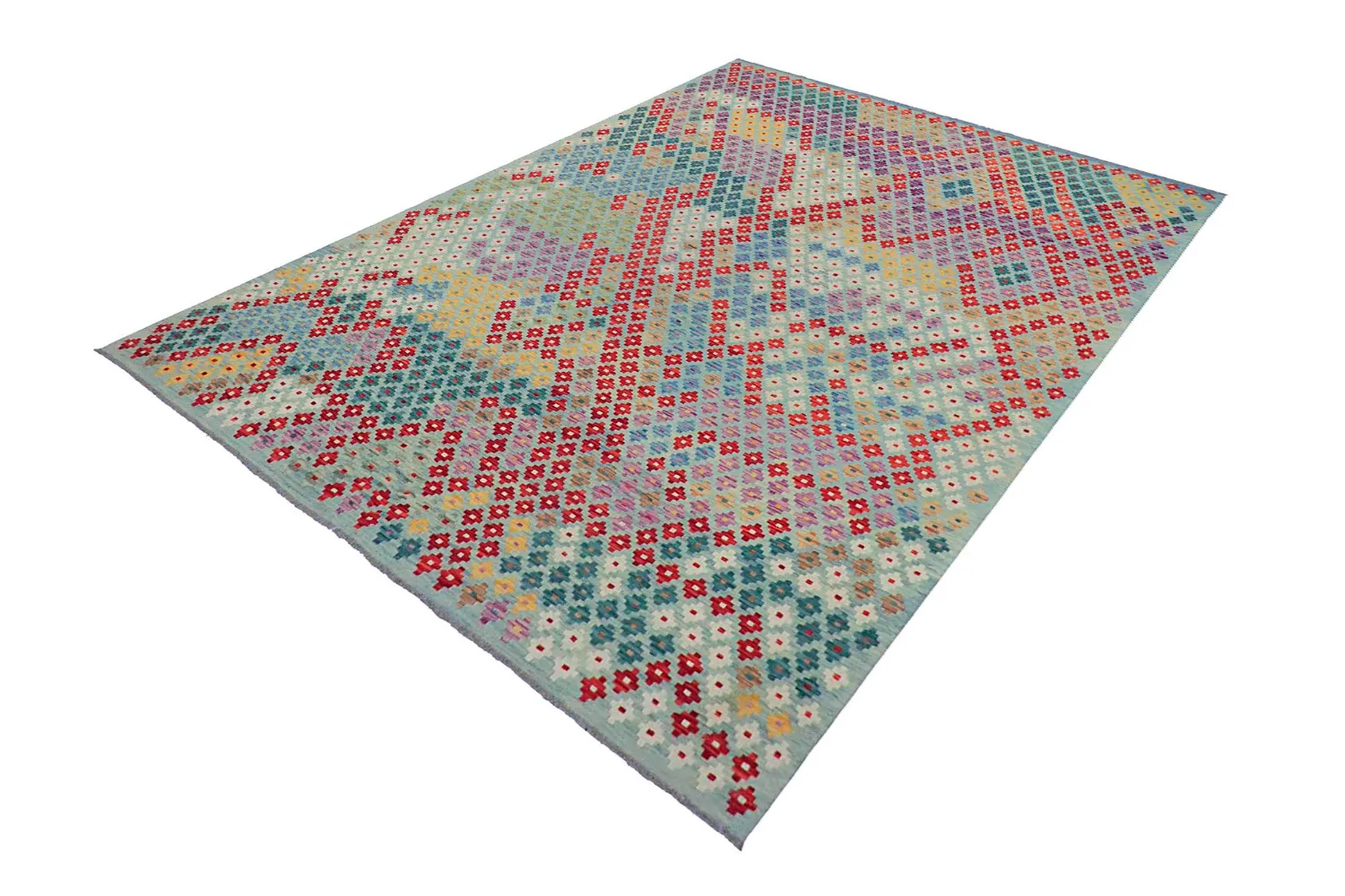 Orientální Koberec - Vegi Kelim Hand Woven - 211 x 288 cm