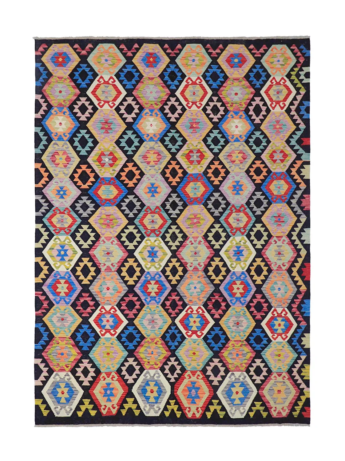 Orientální Koberec - Vegi Kelim Hand Woven - 204 x 294 cm