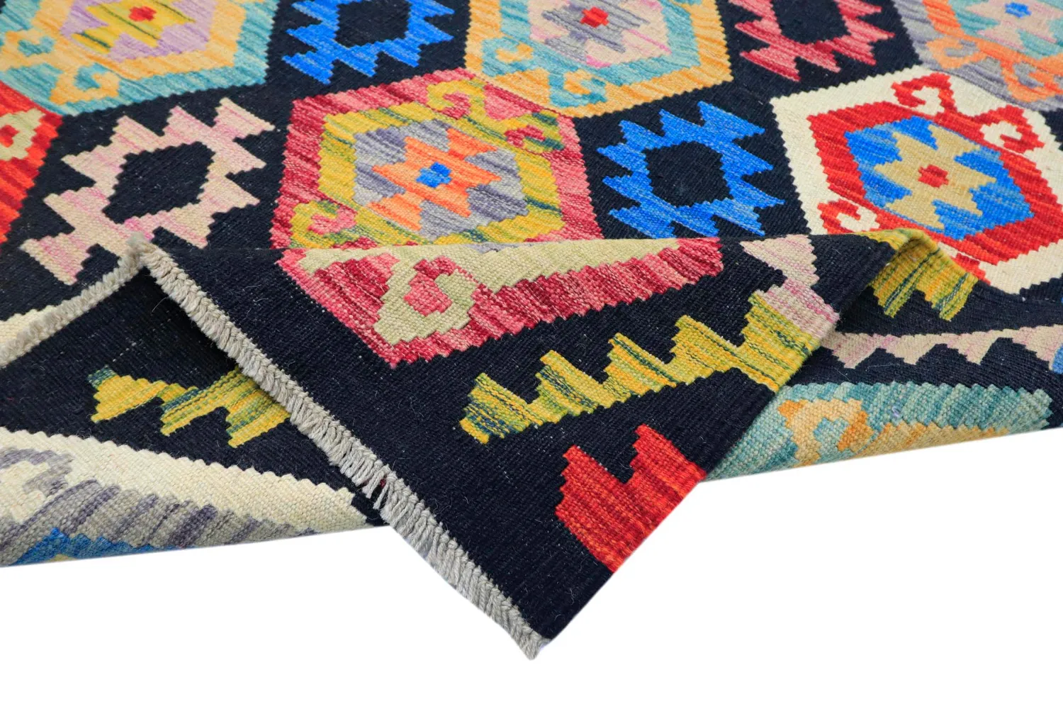 Orientální Koberec - Vegi Kelim Hand Woven - 204 x 294 cm