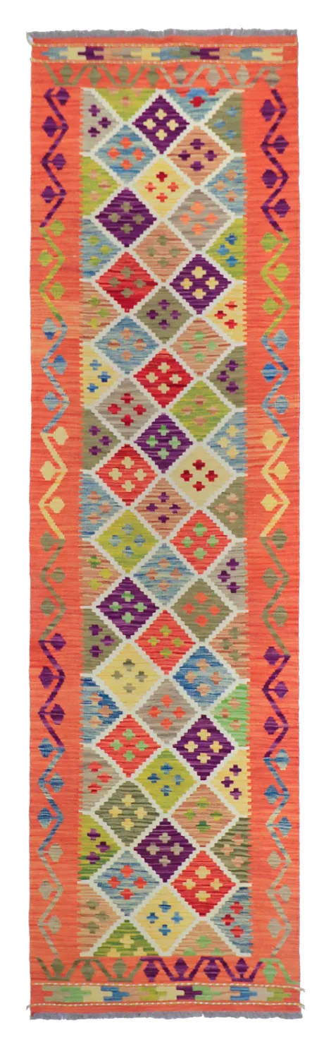 Orientální Koberec - Vegi Kelim Hand Woven - 79 x 298 cm