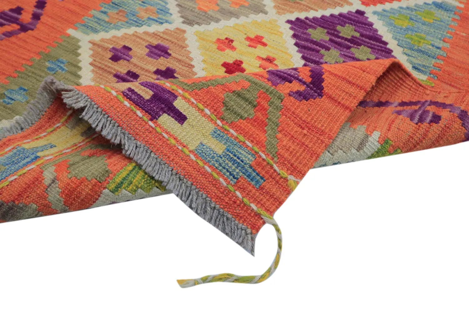 Orientální Koberec - Vegi Kelim Hand Woven - 79 x 298 cm
