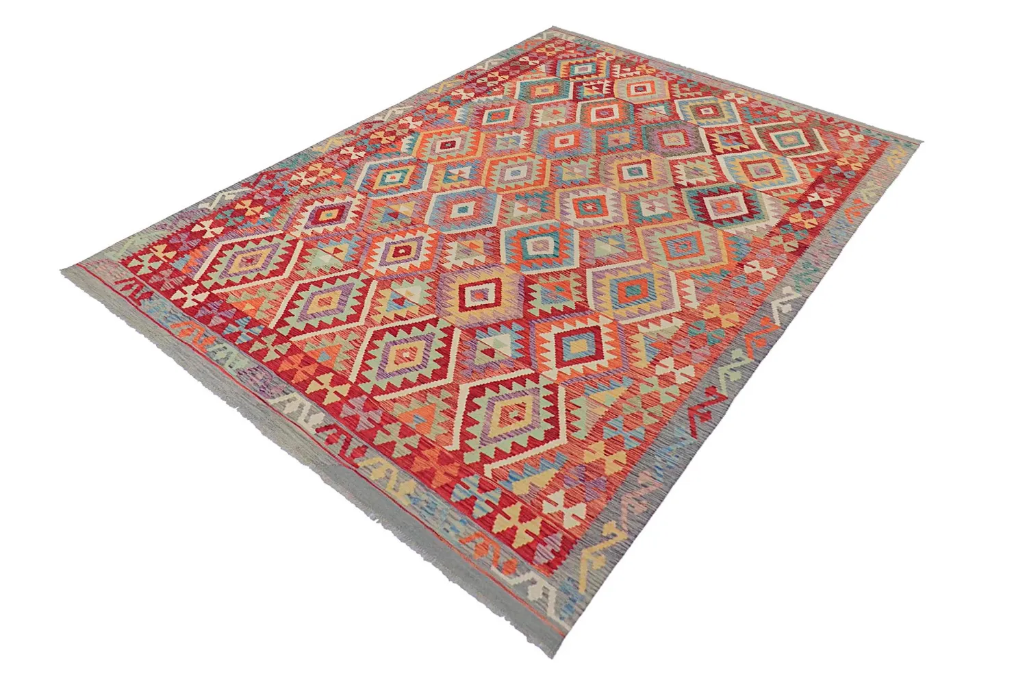 Orientální Koberec - Vegi Kelim Hand Woven - 200 x 286 cm