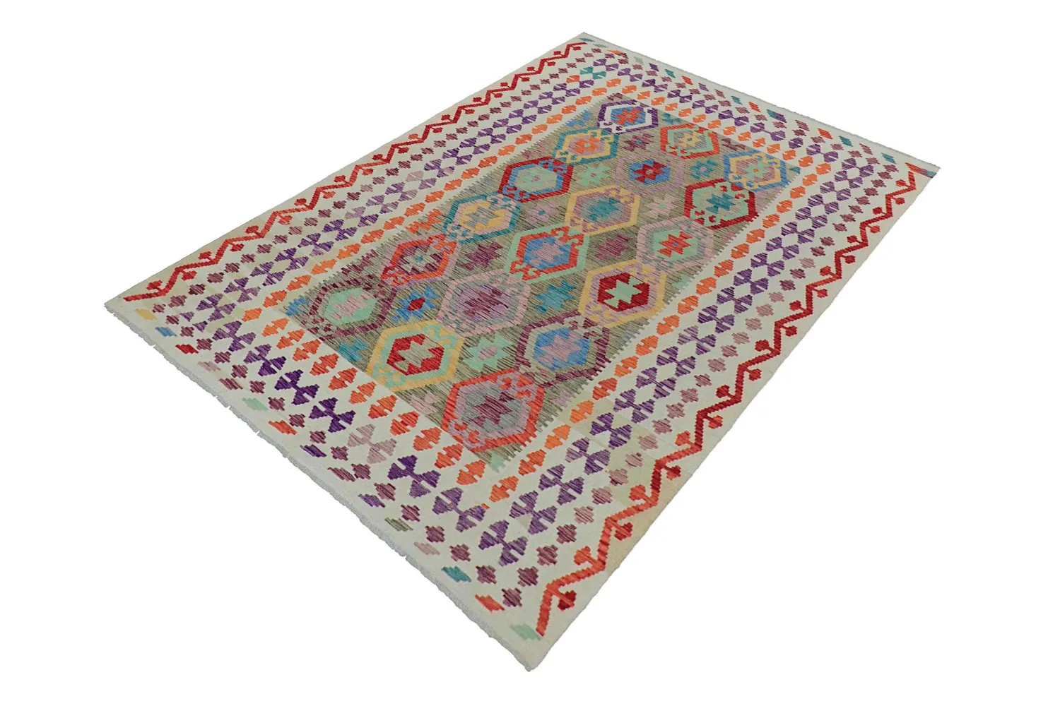 Orientální Koberec - Vegi Kelim Hand Woven - 175 x 245 cm