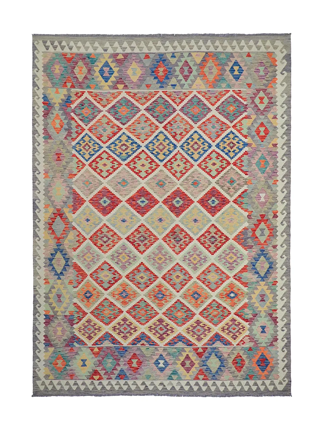 Orientální Koberec - Vegi Kelim Hand Woven - 207 x 291 cm